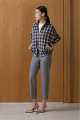 Perr Jacket | Navy Plaid