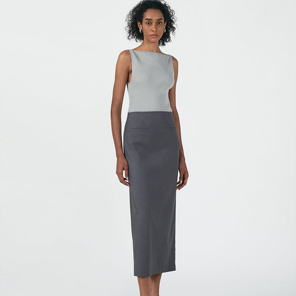 Pragh Skirt Grey