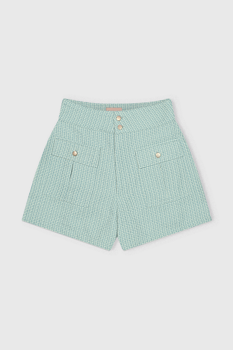 MMEHUILLET FOR DUMA - Haru Shorts | Green