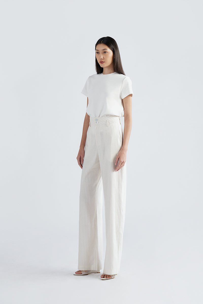 Ralf Linen Pants | White