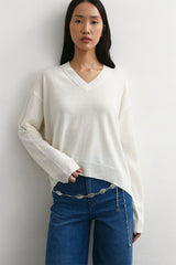 Renne Sweater | White