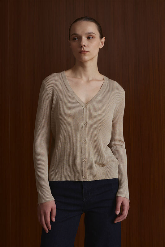 Rory Cardigan | Taupe