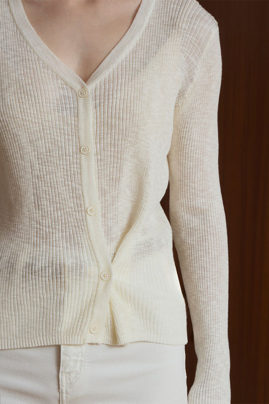 Rory Cardigan | White