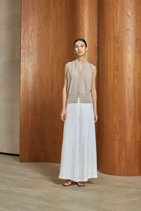 MMEHUILLET FOR DUMA - Rielle Top | Taupe