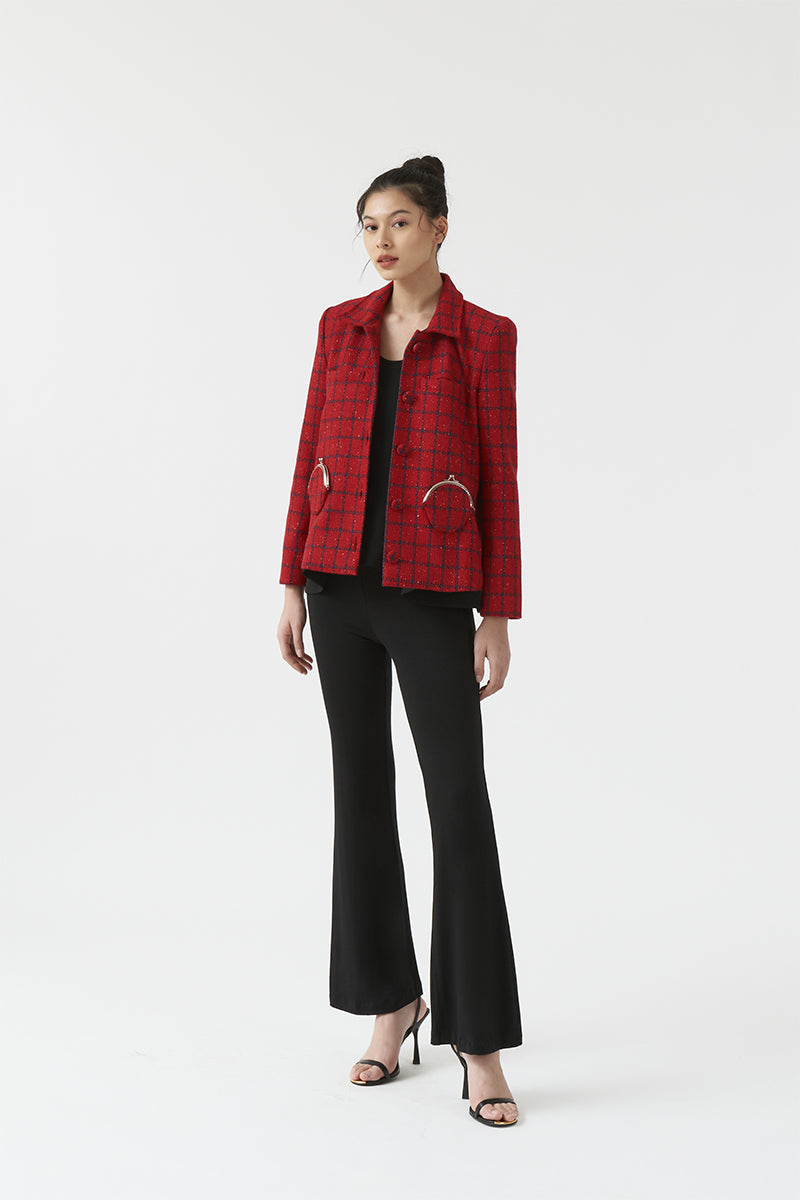 Rohe Tweed Outer Red