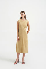 Suade Dress | Sand