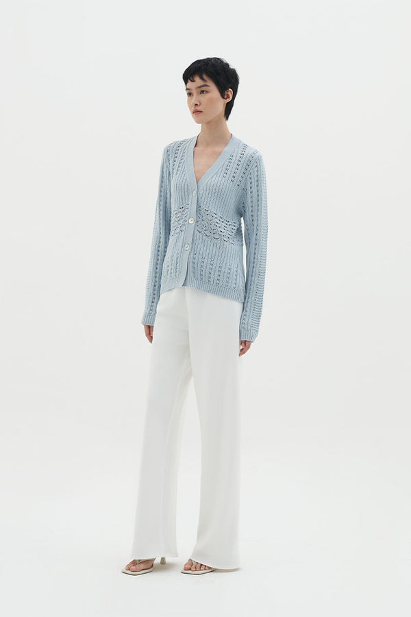 Sandre Cardigan | Blue