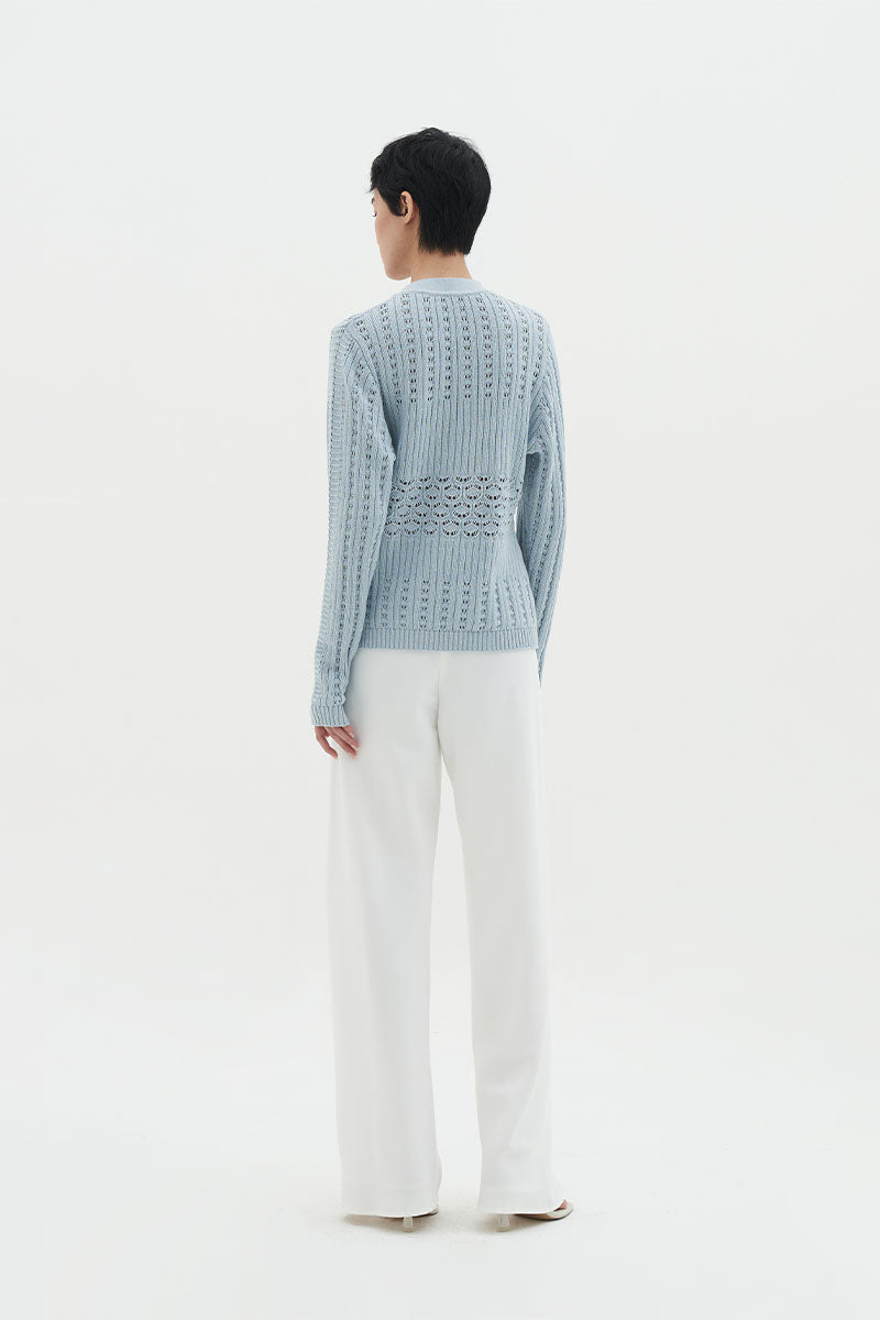 Sandre Cardigan | Blue