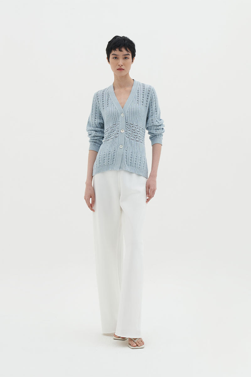 Sandre Cardigan | Blue