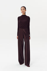Tan Pants | Dark Brown