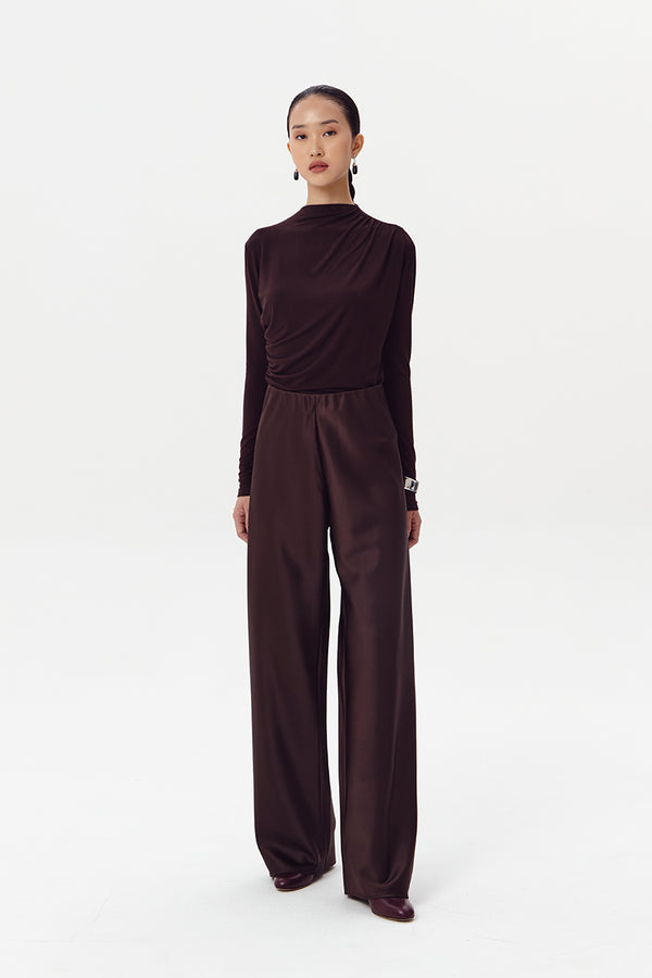 Tan Pants | Dark Brown