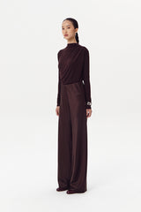 Tan Pants | Dark Brown