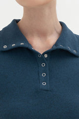 Tralo Top | Teal Blue