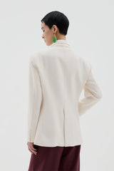 Way Blazer | Ecru