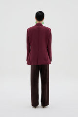 Way Blazer | Maroon