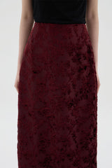 Xi An Skirt | Maroon