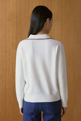Zhang Sweater | White