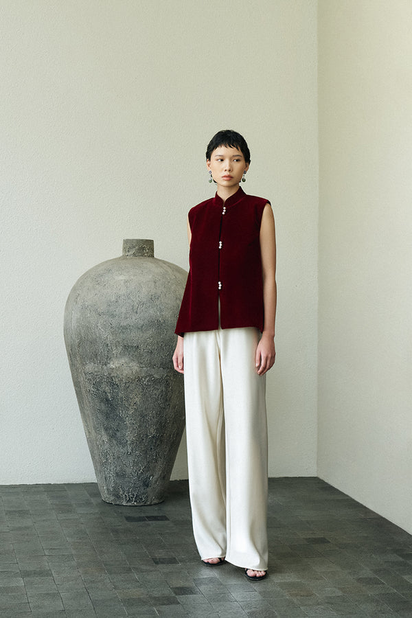 Zhen Top | Maroon