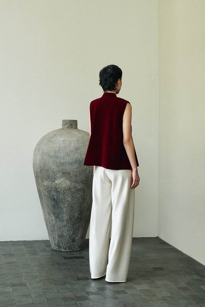 Zhen Top | Maroon