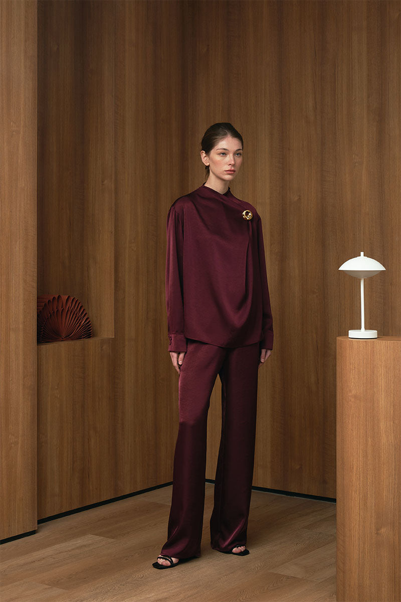 Zoepa Shirt | Maroon