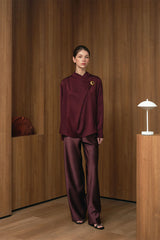 Zoepa Shirt | Maroon