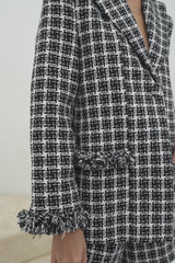Orega Blazer | Black Multi