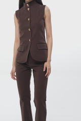 Jorja Top | Dark Brown