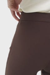 Martis Flared Pants | Dark Brown