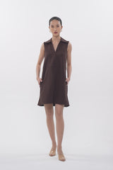Rue Dress | Dark Brown