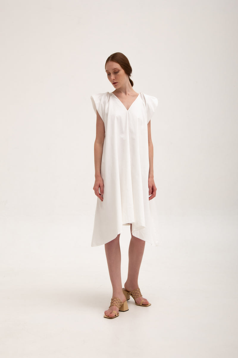 Alaina Dress White