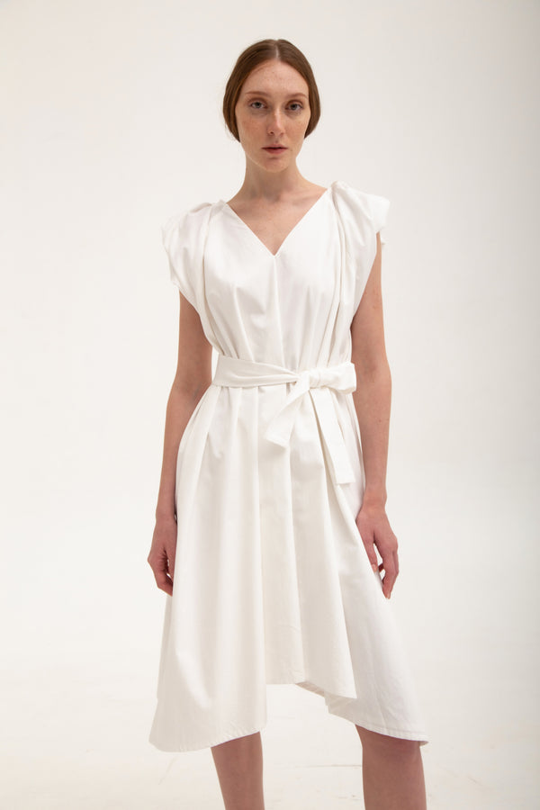 Alaina Dress White