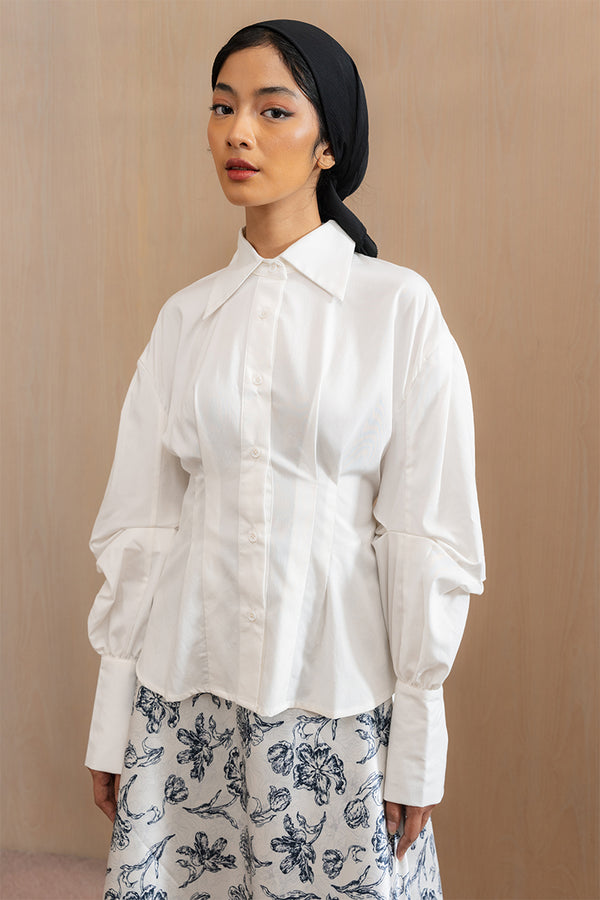 Malha Puffy Shirt White
