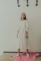 Mima Dress White
