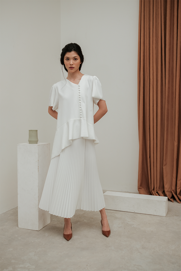 Soula Skirt White